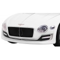 Auto na batériu Bentley EXP 12 pre deti Biely + Ovládač + Otváracie dvere + Elegantný vzhľad
