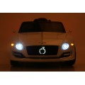 Auto na batériu Bentley EXP 12 pre deti Biely + Ovládač + Otváracie dvere + Elegantný vzhľad