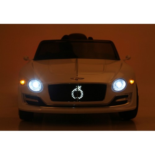 Auto na batériu Bentley EXP 12 pre deti Biely + Ovládač + Otváracie dvere + Elegantný vzhľad