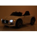 Auto na batériu Bentley EXP 12 pre deti Biely + Ovládač + Otváracie dvere + Elegantný vzhľad