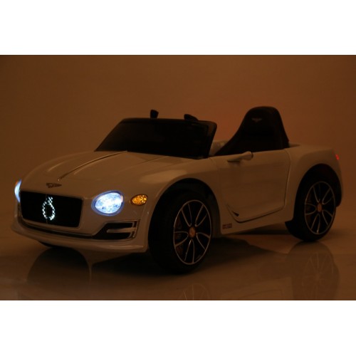 Auto na batériu Bentley EXP 12 pre deti Biely + Ovládač + Otváracie dvere + Elegantný vzhľad