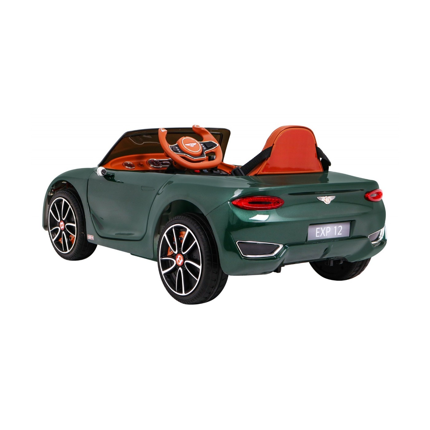 Auto na batériu Bentley EXP 12 pre deti Zelený + Ovládač + Otváracie dvere + Elegantný vzhľad