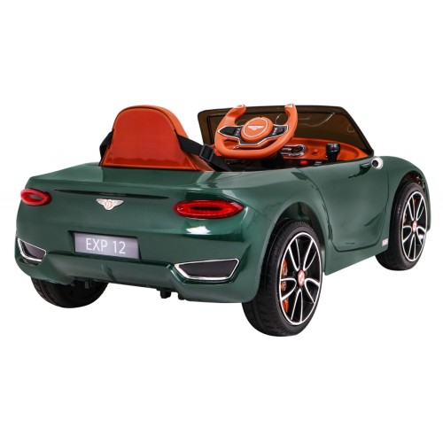 Auto na batériu Bentley EXP 12 pre deti Zelený + Ovládač + Otváracie dvere + Elegantný vzhľad
