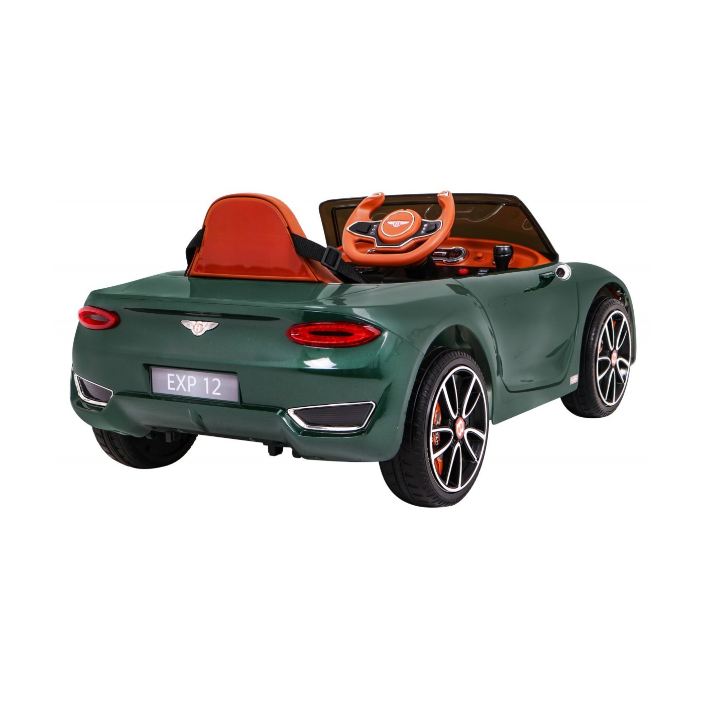 Auto na batériu Bentley EXP 12 pre deti Zelený + Ovládač + Otváracie dvere + Elegantný vzhľad