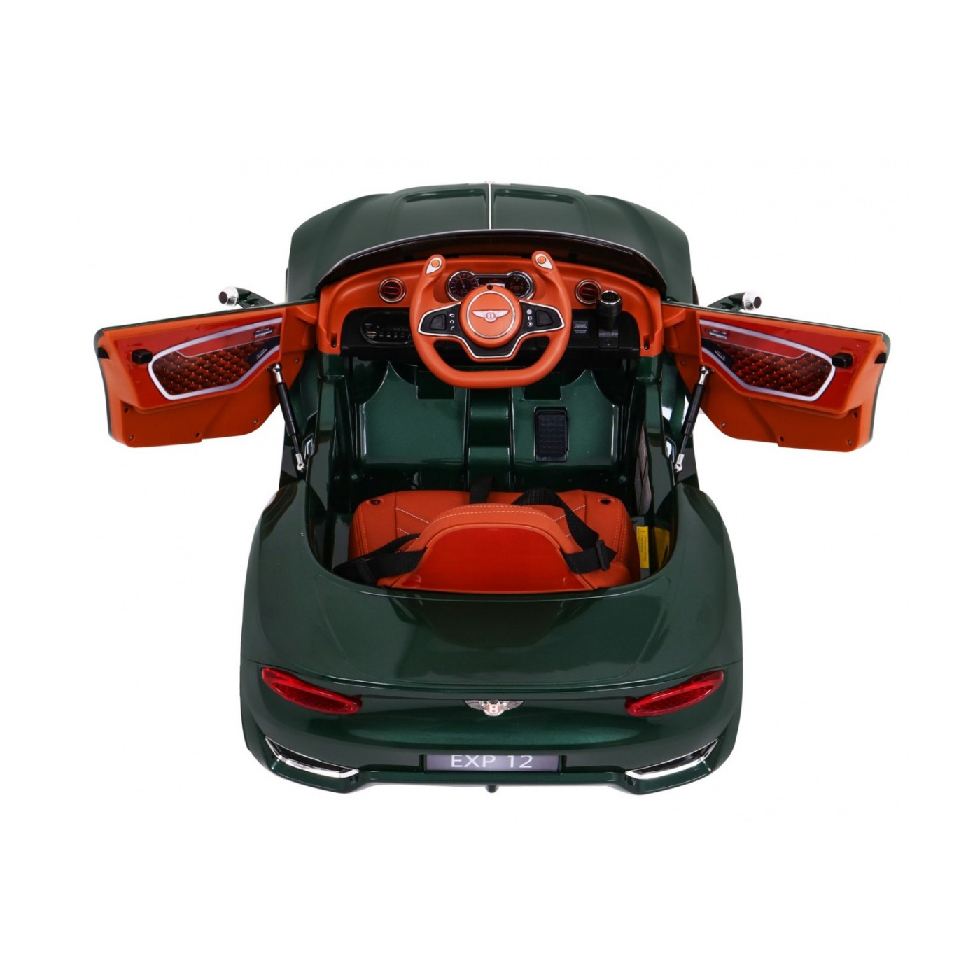 Auto na batériu Bentley EXP 12 pre deti Zelený + Ovládač + Otváracie dvere + Elegantný vzhľad
