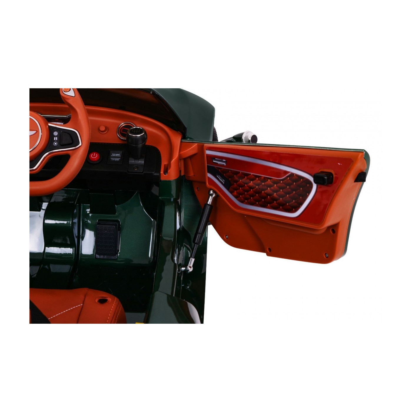 Auto na batériu Bentley EXP 12 pre deti Zelený + Ovládač + Otváracie dvere + Elegantný vzhľad