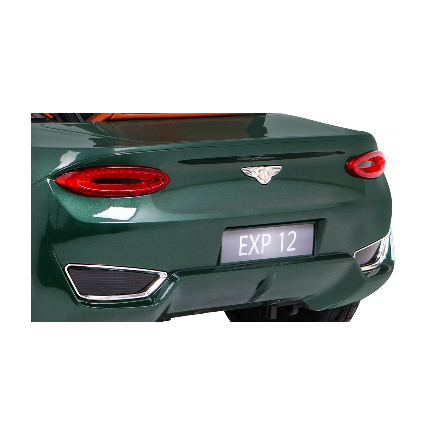 Auto na batériu Bentley EXP 12 pre deti Zelený + Ovládač + Otváracie dvere + Elegantný vzhľad