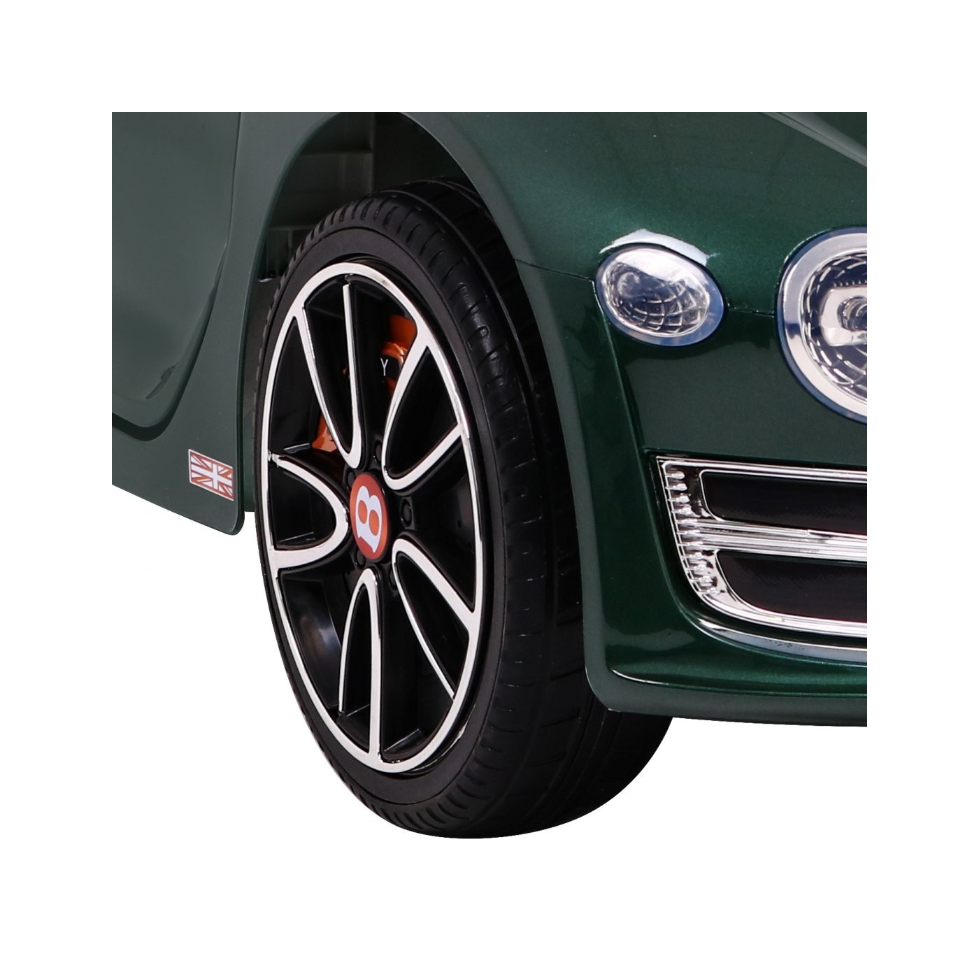 Auto na batériu Bentley EXP 12 pre deti Zelený + Ovládač + Otváracie dvere + Elegantný vzhľad