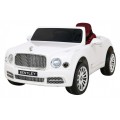 Bentley Mulsanne na batériu Biely + Ovládač + EVA + Pomalý štart + MP3 USB + LED