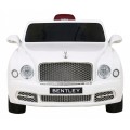 Bentley Mulsanne na batériu Biely + Ovládač + EVA + Pomalý štart + MP3 USB + LED