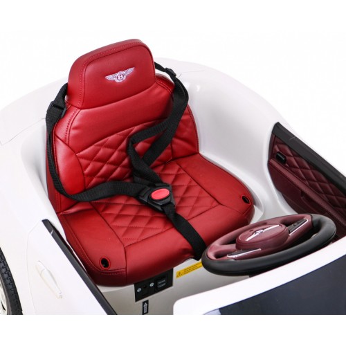 Bentley Mulsanne na batériu Biely + Ovládač + EVA + Pomalý štart + MP3 USB + LED