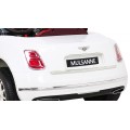 Bentley Mulsanne na batériu Biely + Ovládač + EVA + Pomalý štart + MP3 USB + LED