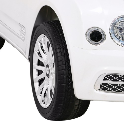 Bentley Mulsanne na batériu Biely + Ovládač + EVA + Pomalý štart + MP3 USB + LED