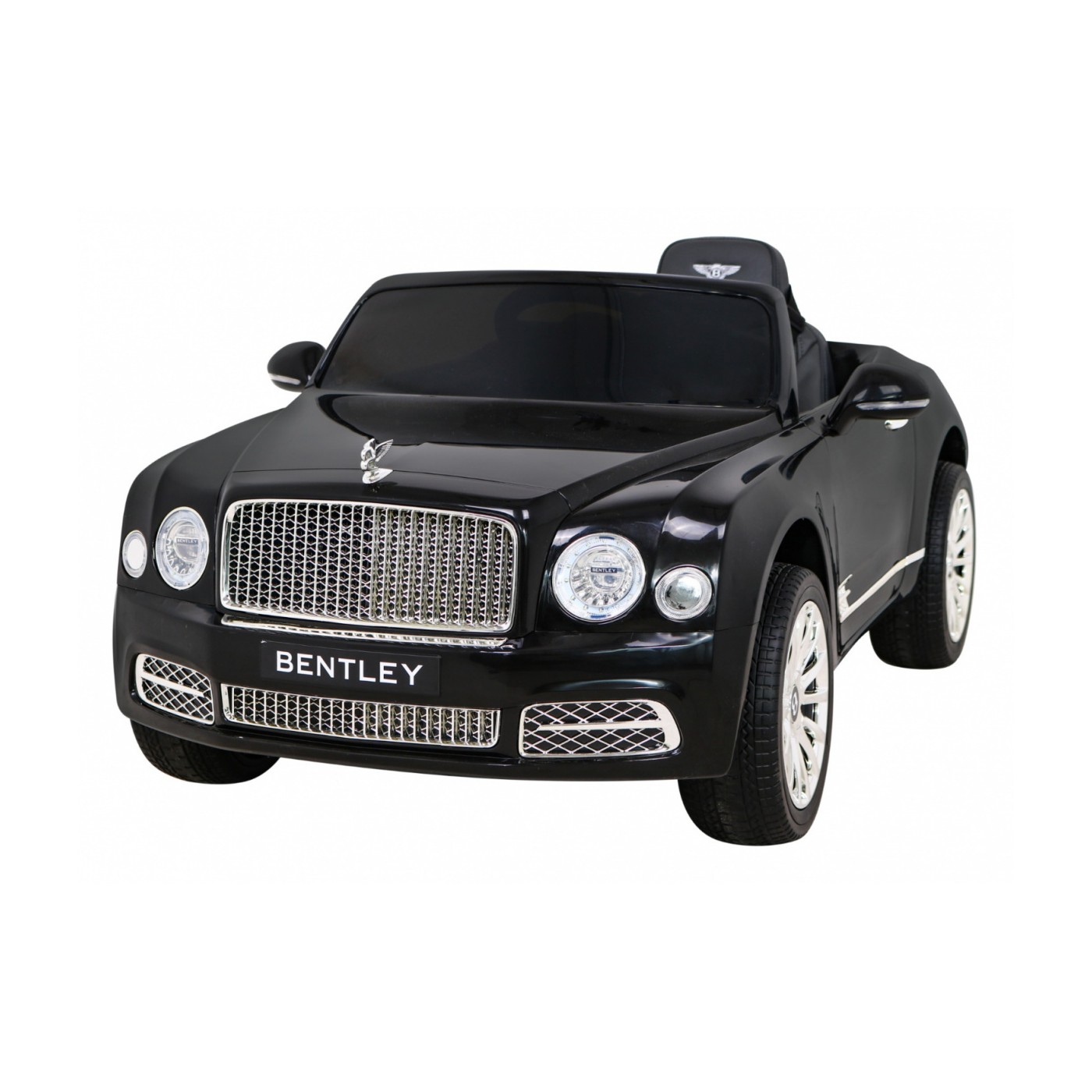 Bentley Mulsanne na batériu Čierny + Ovládač + EVA + Pomalý štart + MP3 USB + LED