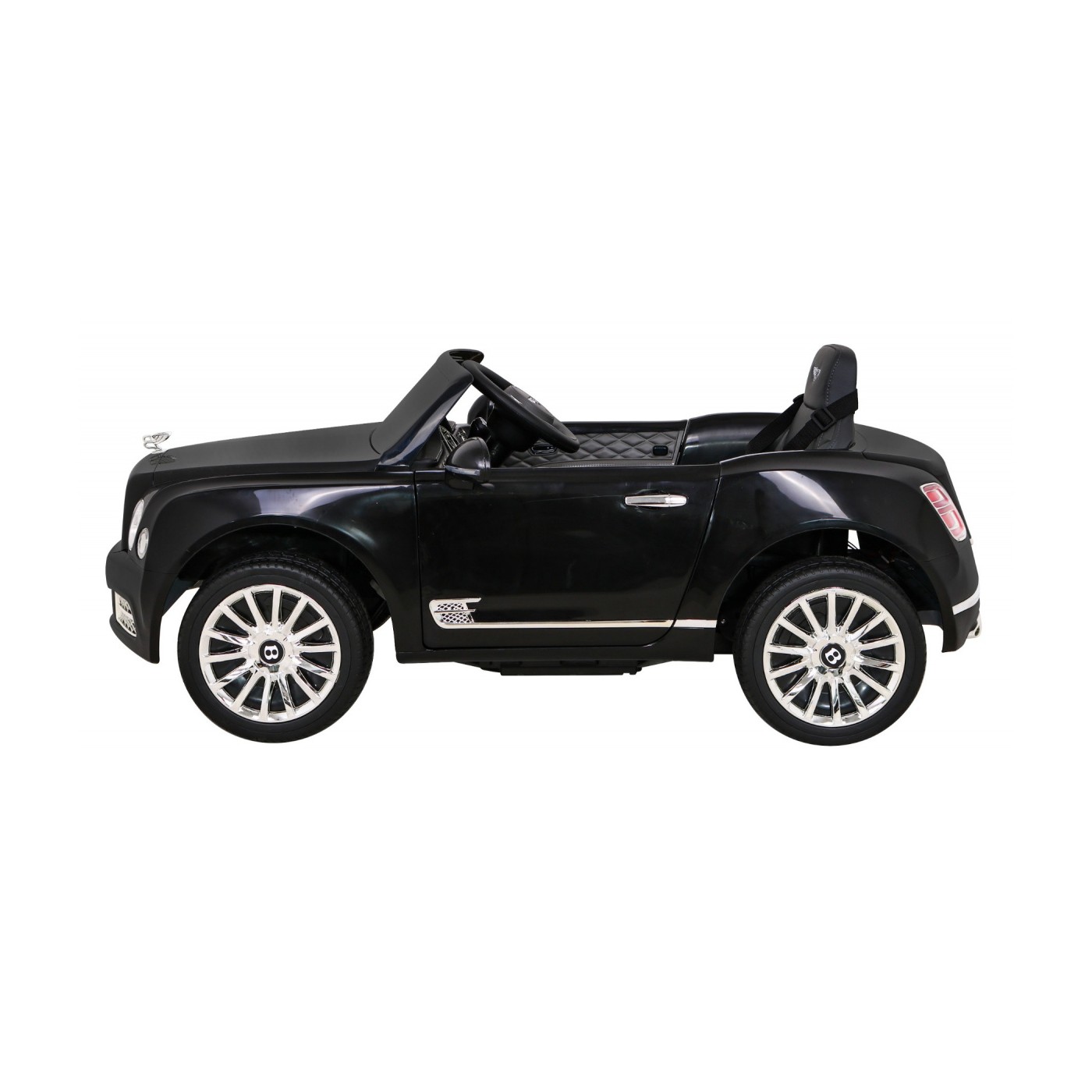 Bentley Mulsanne na batériu Čierny + Ovládač + EVA + Pomalý štart + MP3 USB + LED