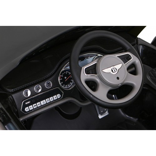 Bentley Mulsanne na batériu Čierny + Ovládač + EVA + Pomalý štart + MP3 USB + LED