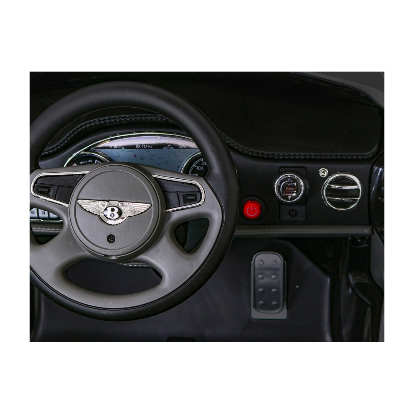 Bentley Mulsanne na batériu Čierny + Ovládač + EVA + Pomalý štart + MP3 USB + LED