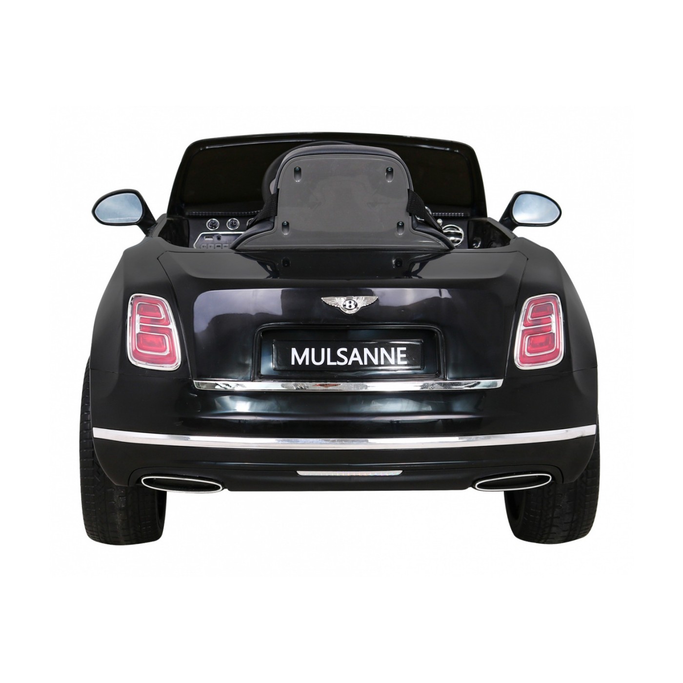 Bentley Mulsanne na batériu Čierny + Ovládač + EVA + Pomalý štart + MP3 USB + LED