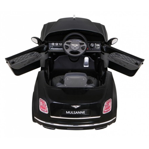 Bentley Mulsanne na batériu Čierny + Ovládač + EVA + Pomalý štart + MP3 USB + LED