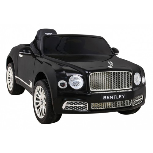 Bentley Mulsanne na batériu Čierny + Ovládač + EVA + Pomalý štart + MP3 USB + LED