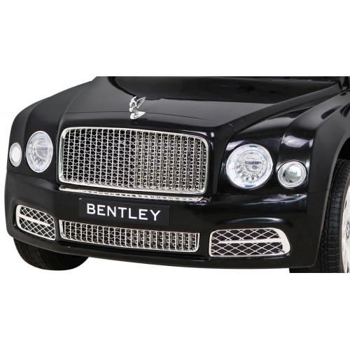 Bentley Mulsanne na batériu Čierny + Ovládač + EVA + Pomalý štart + MP3 USB + LED