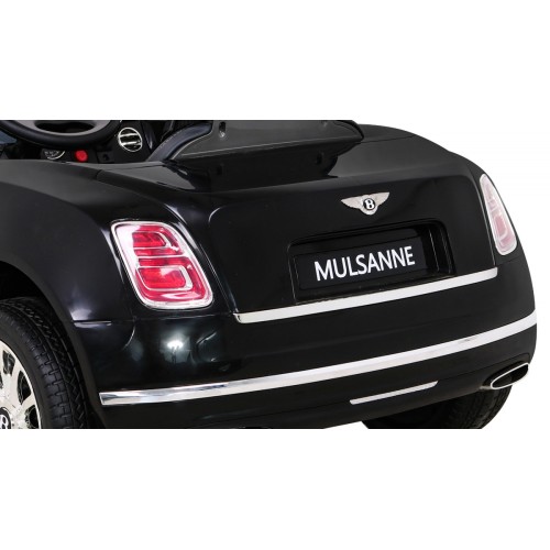 Bentley Mulsanne na batériu Čierny + Ovládač + EVA + Pomalý štart + MP3 USB + LED