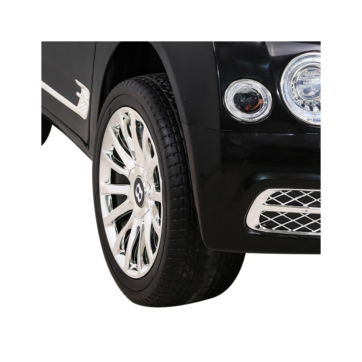 Bentley Mulsanne na batériu Čierny + Ovládač + EVA + Pomalý štart + MP3 USB + LED