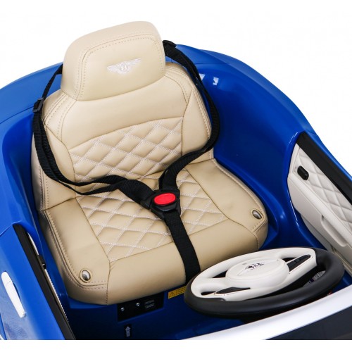 Bentley Mulsanne na batériu Modrý + Ovládač + EVA + Pomalý štart + MP3 USB + LED