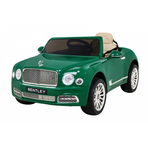 Bentley Mulsanne na batériu Zelený + Ovládač + EVA + Pomalý štart + MP3 USB + LED