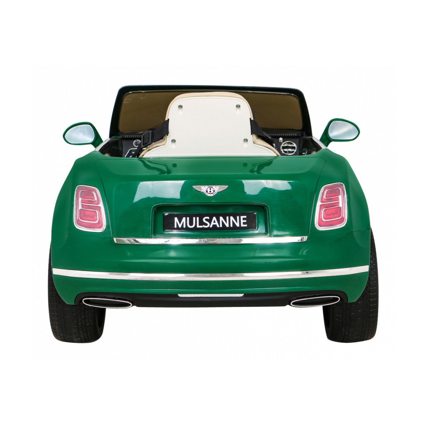 Bentley Mulsanne na batériu Zelený + Ovládač + EVA + Pomalý štart + MP3 USB + LED