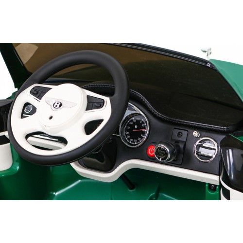 Bentley Mulsanne na batériu Zelený + Ovládač + EVA + Pomalý štart + MP3 USB + LED