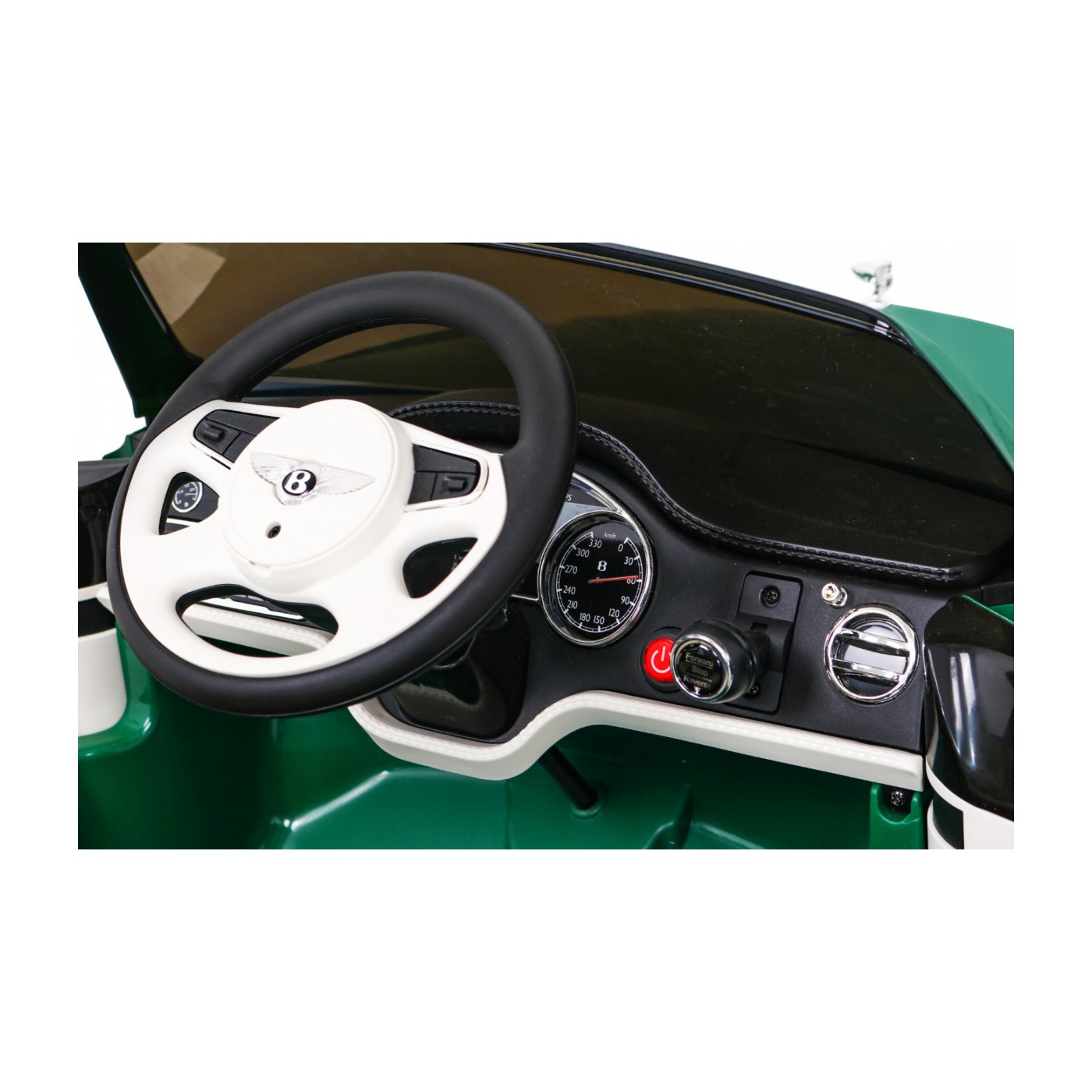 Bentley Mulsanne na batériu Zelený + Ovládač + EVA + Pomalý štart + MP3 USB + LED