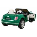 Bentley Mulsanne na batériu Zelený + Ovládač + EVA + Pomalý štart + MP3 USB + LED