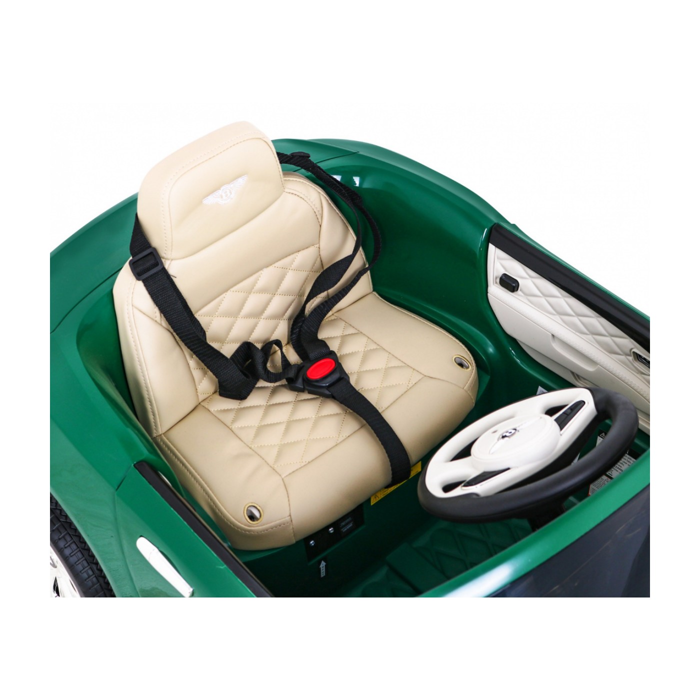 Bentley Mulsanne na batériu Zelený + Ovládač + EVA + Pomalý štart + MP3 USB + LED