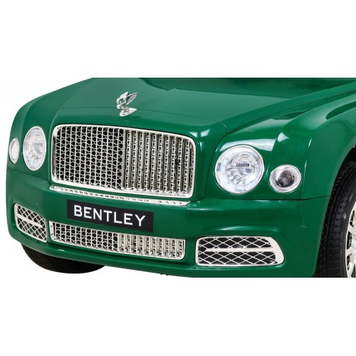 Bentley Mulsanne na batériu Zelený + Ovládač + EVA + Pomalý štart + MP3 USB + LED