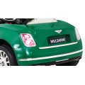 Bentley Mulsanne na batériu Zelený + Ovládač + EVA + Pomalý štart + MP3 USB + LED