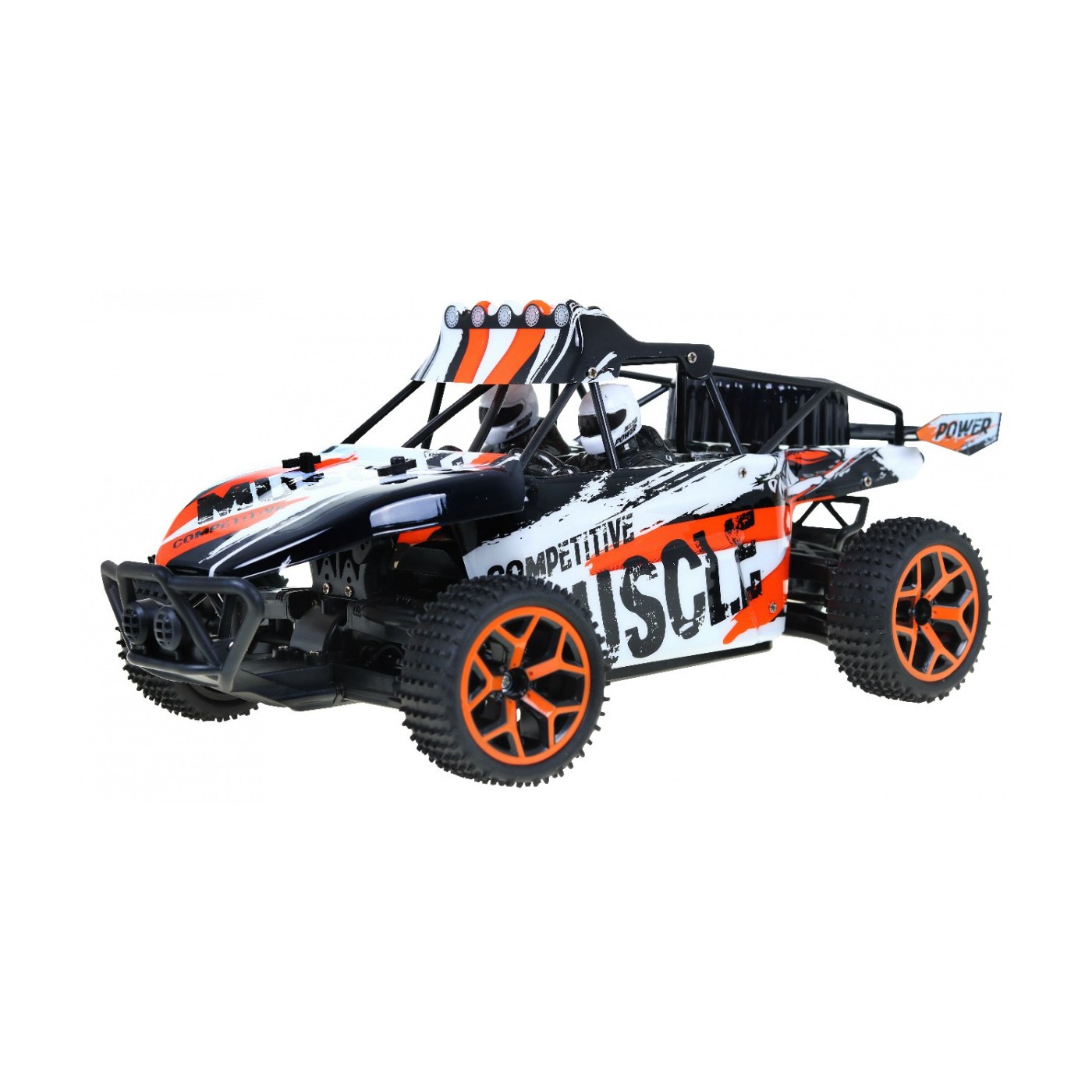 Autíčko Terénne R C 2 4G 1 18 Oranžové