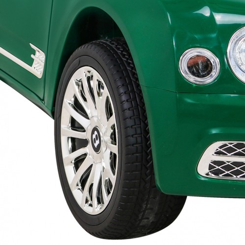 Bentley Mulsanne na batériu Zelený + Ovládač + EVA + Pomalý štart + MP3 USB + LED