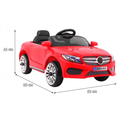 Vozidlo BEST Červené