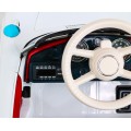 Autíčko BMW 507 Retro elektrické pre deti Biele + Audio LED + Ovládač + Ekokoža + EVA + Pomalý štart
