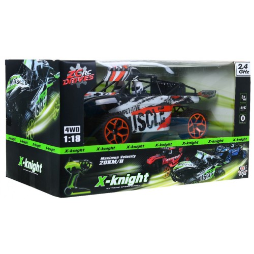 Autíčko Terénne R C 2 4G 1 18 Oranžové