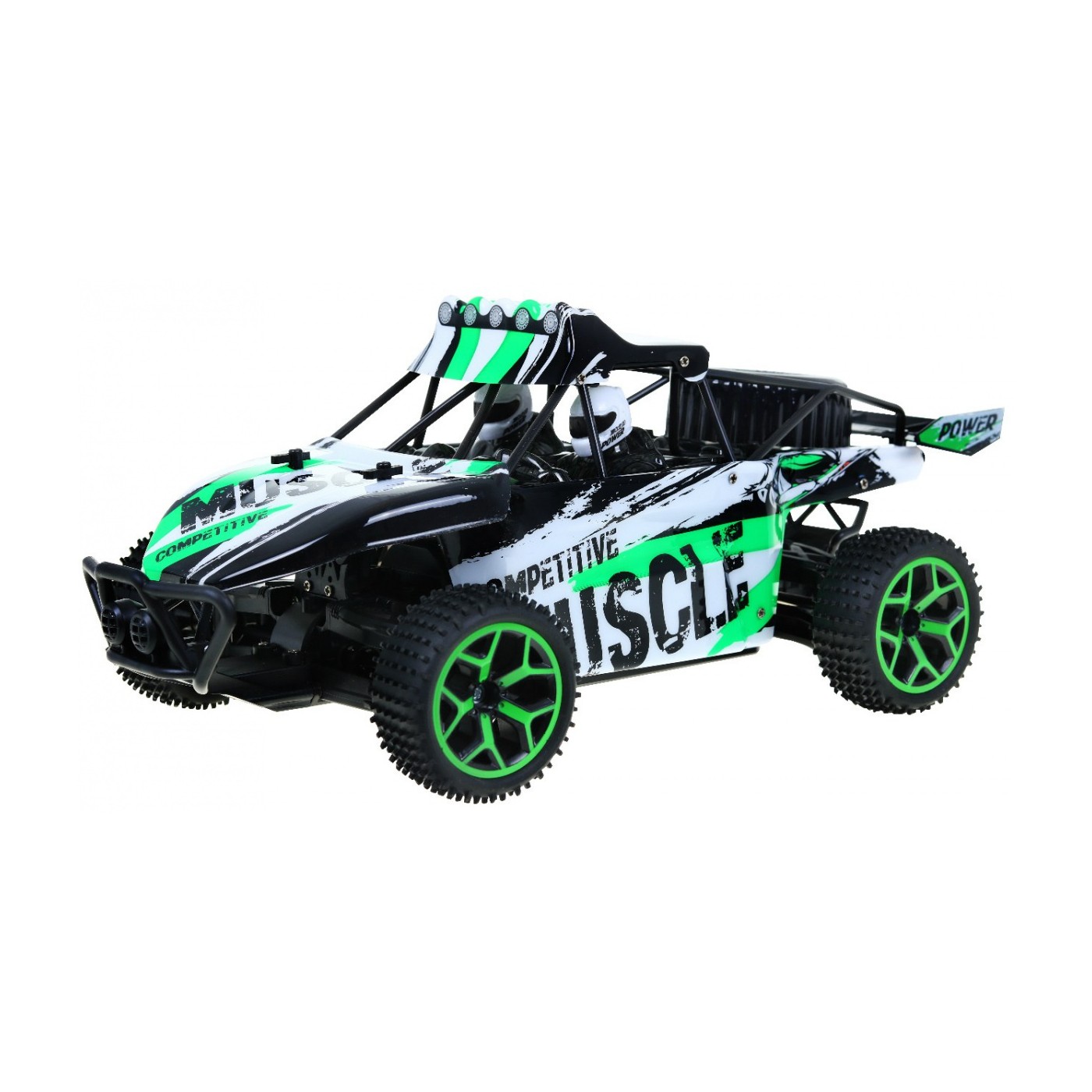 Autíčko Terénne R C 2 4G 1 18 Zelené