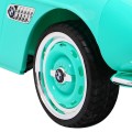 Autíčko BMW 507 Retro elektrické pre deti Zelené + Audio LED + Ovládač + Ekokoža + EVA + Pomalý štart