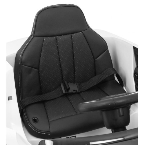 BMW 6 GT Autíčko na batériu Biele + Ovládač + Pomalý štart + EVA + Pásy + LED MP3