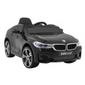BMW 6 GT Autíčko na batériu Čierne + Ovládač + Pomalý štart + EVA + Pásy + LED MP3