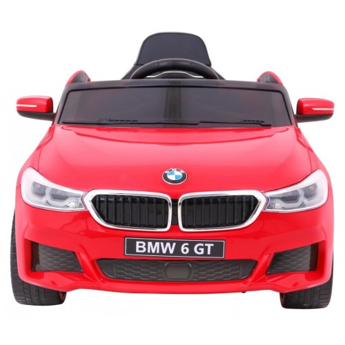 BMW 6 GT Autíčko na batériu Červené + Ovládač + Pomalý štart + EVA + Pásy + LED MP3