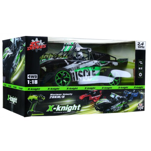 Autíčko Terénne R C 2 4G 1 18 Zelené
