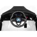 BMW I8 Lift Auto na batériu Biele + Ovládač + Pomalý štart + 3-bodové pásy + MP3 USB + LED