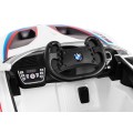 BMW M6 GT3 Auto na batériu pre deti Biele + Vetráčik + Zvuky MP3 Svietidlá + Ovládač