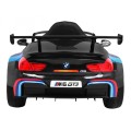 BMW M6 GT3 Auto na batériu pre deti Čierne + Vetráčik + Zvuky MP3 Svietidlá + Ovládač